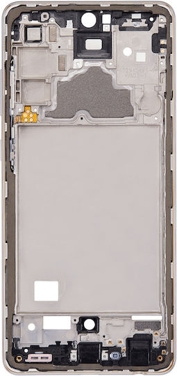 Mid-frame Housing Samsung Galaxy A72 A725 2021 Awesome White
