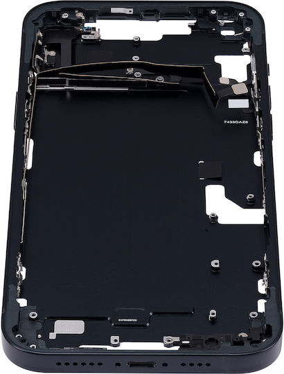 Mid-frame Housing W Small Parts Iphone 14 Plus Us Version Aftermarket Plus Midnight