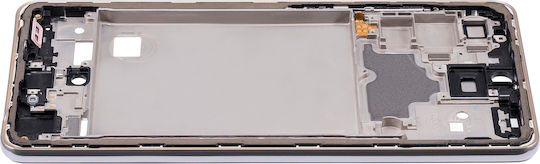 Mid-frame Housing Samsung Galaxy A72 A725 2021 Awesome White
