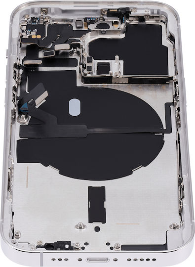 Back Housing W Small Parts Iphone 14 Pro Us Version Aftermarket Plus Silver