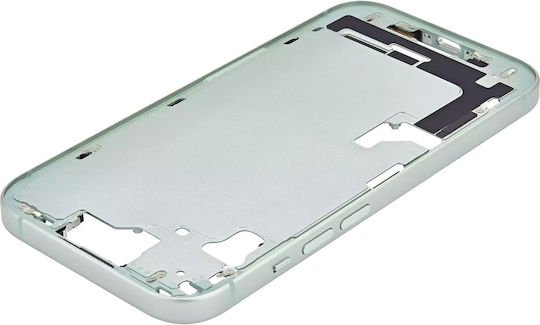 Mid-frame Housing W Small Parts Iphone 15 Us Version Aftermarket Plus Green