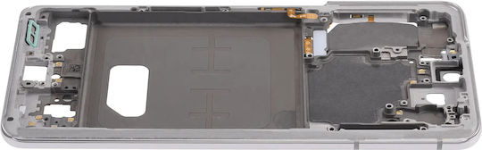 Mid-frame Housing Samsung Galaxy S21 5g Phantom White