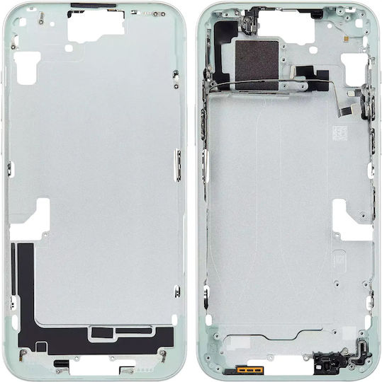 Mid-frame Housing W Small Parts Iphone 15 Plus Us Version Aftermarket Plus Green