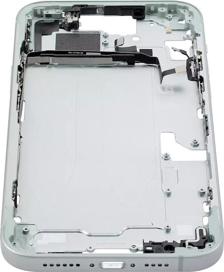 Mid-frame Housing W Small Parts Iphone 15 Plus Us Version Aftermarket Plus Green