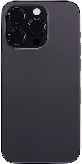 Back Housing W Small Parts Iphone 14 Pro Eu Global Version Aftermarket Plus Space Black