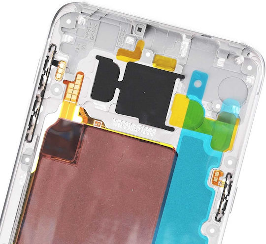 Mid-frame Housing Samsung Galaxy S6 Edge Silver