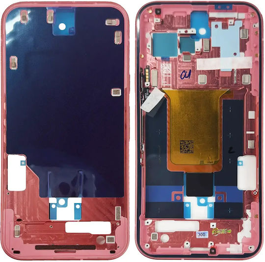 Mid-frame Housing Google Pixel 9a Genuine Oem Peony