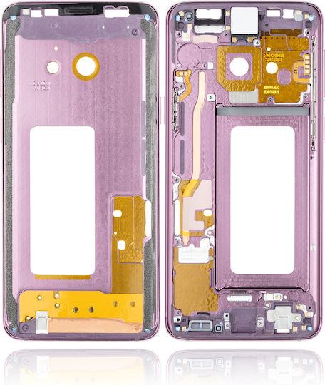 Mid-frame Housing Samsung Galaxy S9 Smallparts Lilac Purple Frame