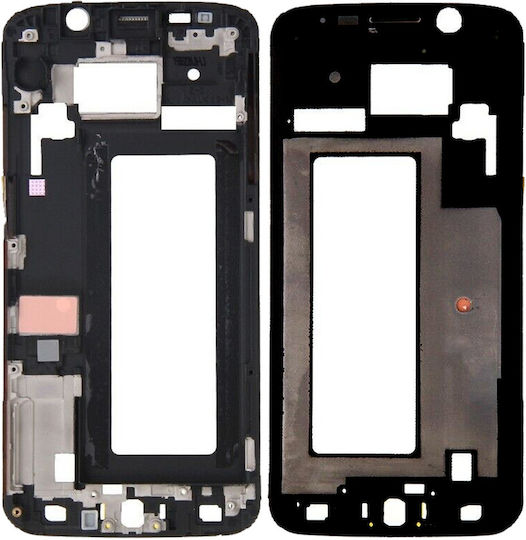 Mid-frame Housing Samsung Galaxy S6 Edge Service Pack Black Sapphire