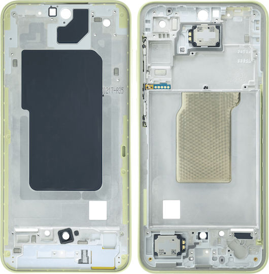 Mid-frame Housing Samsung Galaxy A35 5g A356 2024 Service Pack Lemon