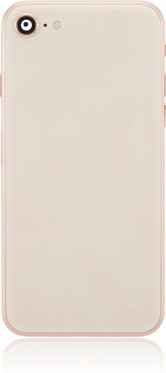 Back Housing Small Components Pre-installed Iphone 8 No Logo Aftermarket Plus Gold