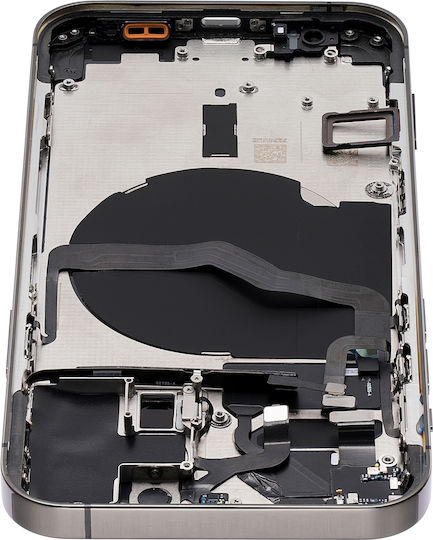 Back Housing W Small Parts Iphone 12 Pro Eu Global Version Aftermarket Plus Graphite