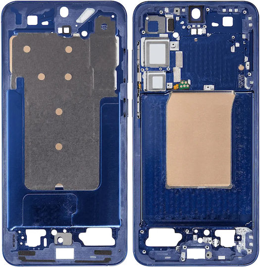 Mittleres Gehäuse Samsung Galaxy S25 Plus 5G US- und Internationale Version Marineblau