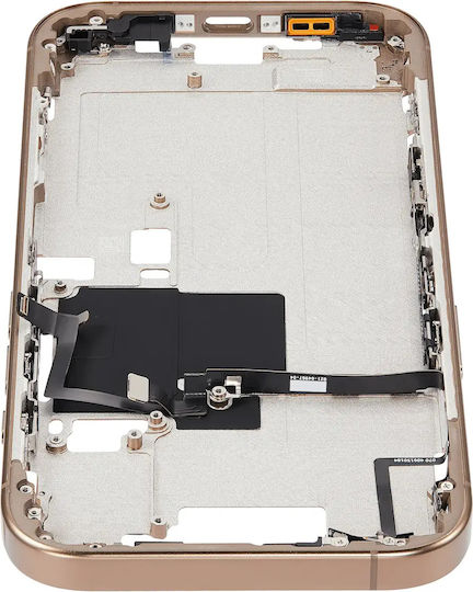 Mid-frame Housing Power Volume Button Iphone 16 Pro Us Version Aftermarket Plus Desert Titanium