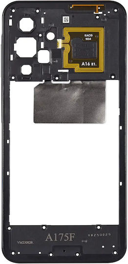 Средна Рамка За Мобилен Samsung Galaxy A17 4g A175 2025 Черен