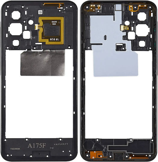 Средна Рамка За Мобилен Samsung Galaxy A17 4g A175 2025 Черен