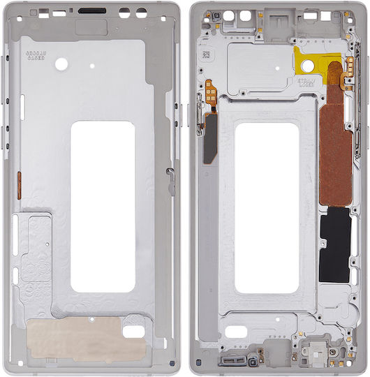 Mid-frame Housing Samsung Galaxy Note 9 Alpine White