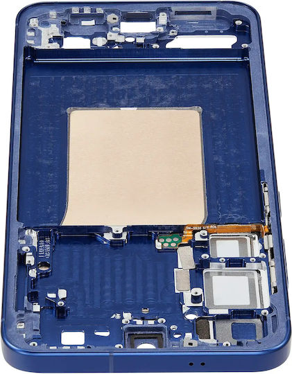 Mittleres Gehäuse Samsung Galaxy S25 Plus 5G US- und Internationale Version Marineblau