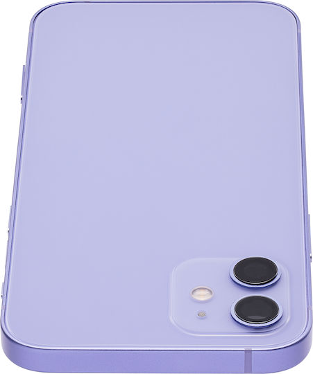 Back Housing W Small Parts Iphone 12 Eu Global Version Aftermarket Plus Purple