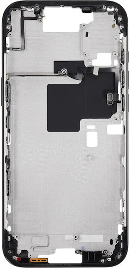 Mid-frame Housing Power Volume Button Iphone 16 Pro Max Us Version Aftermarket Plus Black Titanium