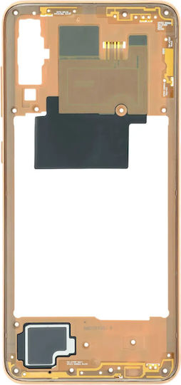Mid-frame Housing Compatible Samsung Galaxy A70 A705 Service Pack Orange