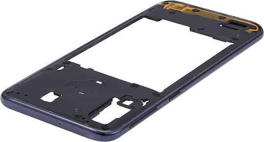 Mid-frame Housing Samsung Galaxy A40 A405 2019 Aftermarket Plus Black