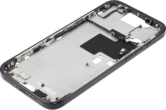 Mid-frame Housing Power Volume Button Iphone 16 Pro Max Us Version Aftermarket Plus Black Titanium