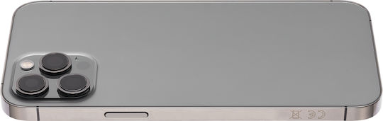 Back Housing W Small Parts Iphone 12 Pro Max Eu Global Version Aftermarket Plus Graphite
