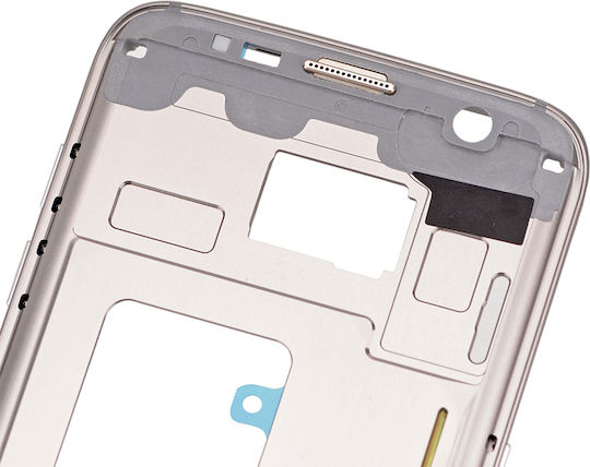 Mid-frame Housing Samsung Galaxy S7 Edge Small Parts Gold