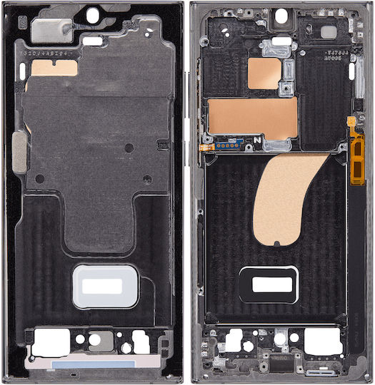 Mid-frame Housing Samsung Galaxy S23 Ultra 5g Us & International Version Green