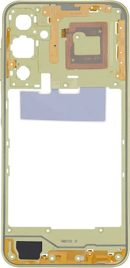 Mid-frame Housing Samsung Galaxy A25 5g A256 2023 Personality Yellow