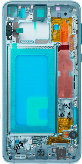 Mid-frame Housing Samsung Galaxy S10e Small Parts Prism Green