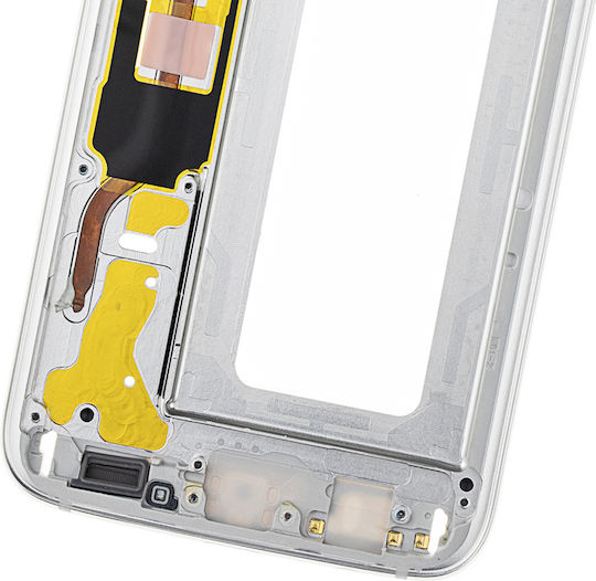 Mid-frame Housing Samsung Galaxy S7 Edge Small Parts White