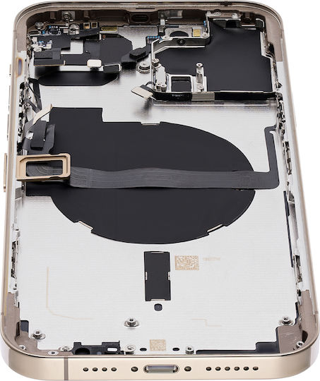 Back Housing W Small Parts Iphone 13 Pro Max Eu Global Version Aftermarket Plus Gold