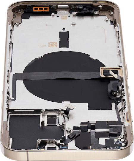 Back Housing W Small Parts Iphone 13 Pro Max Eu Global Version Aftermarket Plus Gold