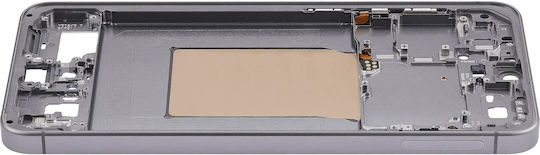 Mid-frame Housing Compatible Samsung Galaxy S25 Fe 5g Us & International Version Jetblack Navy