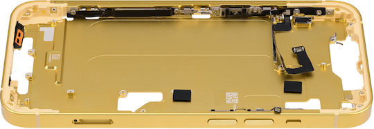 Mid-frame Housing W Small Parts Iphone 14 Eu Global Version Aftermarket Plus Yellow