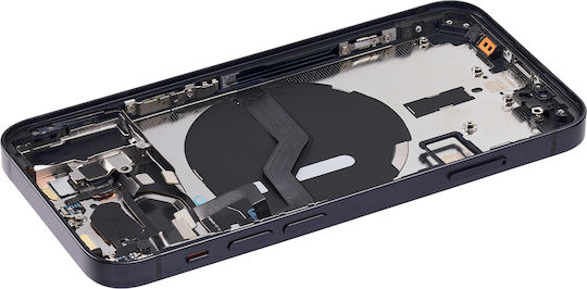 Back Housing W Small Parts Iphone 12 Mini Eu Global Version Aftermarket Plus Black