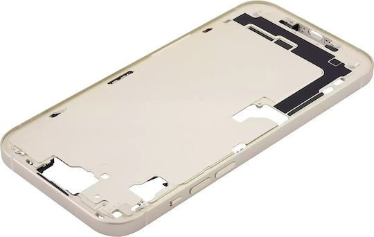 Mid-frame Housing W Small Parts Iphone 15 Plus Eu Global Version Aftermarket Plus Yellow