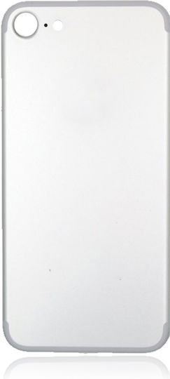 Back Housing W Small Parts Iphone 7 No Logo Aftermarket Plus Silver