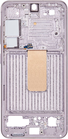 Средна Рамка За Мобилен Samsung Galaxy S23 5G Международна Версия Лавандула