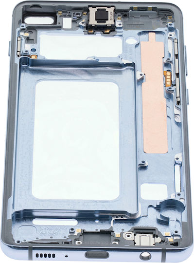 Mid-Frame Housing Samsung Galaxy S10 Plus Kleine Teile Prism Blau