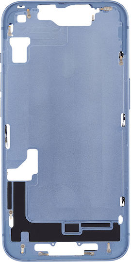 Mid-frame Housing W Small Parts Iphone 14 Eu Global Version Aftermarket Plus Blue