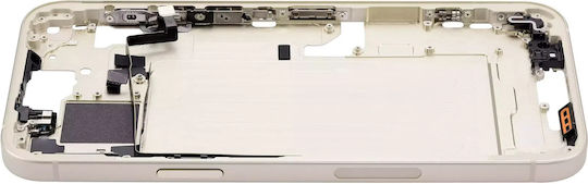 Mid-frame Housing W Small Parts Iphone 15 Plus Eu Global Version Aftermarket Plus Yellow
