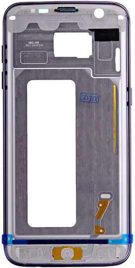 Mid-frame Housing Samsung Galaxy S7 Edge Small Parts Black