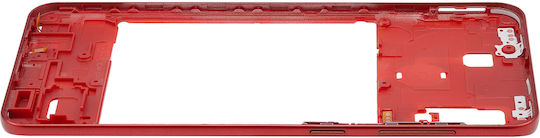 Mid-frame Housing Samsung Galaxy A30 A305 2019 Aftermarket Plus Red