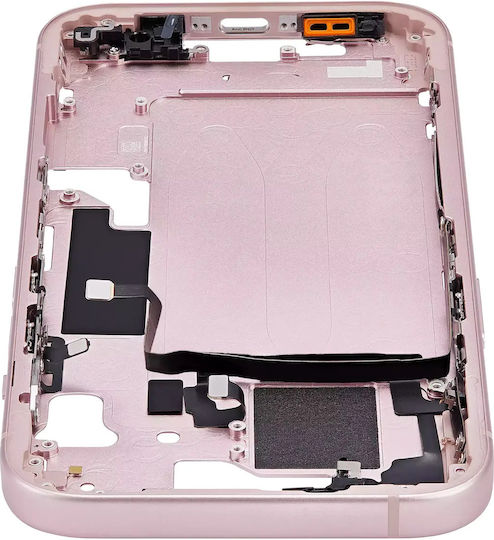 Mid-frame Housing W Small Parts Iphone 15 Us Version Aftermarket Plus Pink