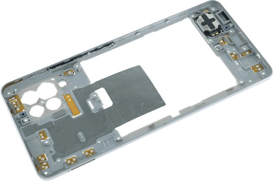 Mid-frame Housing Samsung Galaxy A42 A426 2020 Service Pack White