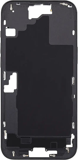 Mid-frame Housing Power Volume Button Iphone 16 Plus Eu Global Version Aftermarket Plus Black