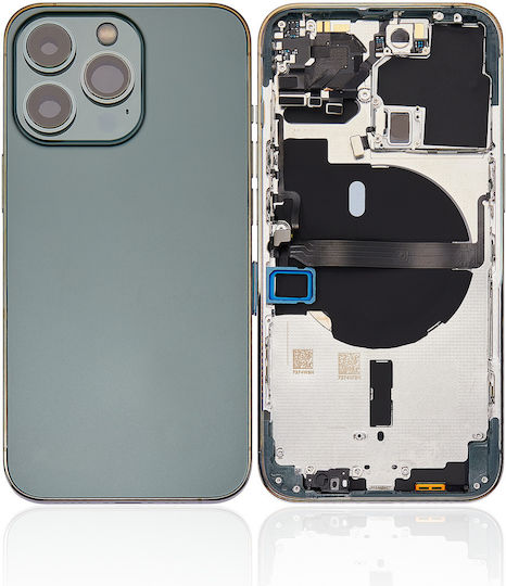 Back Housing W Small Parts Iphone 13 Pro Us Version Aftermarket Plus Alpine Green